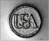Continental Army “USA” insignia uniform button