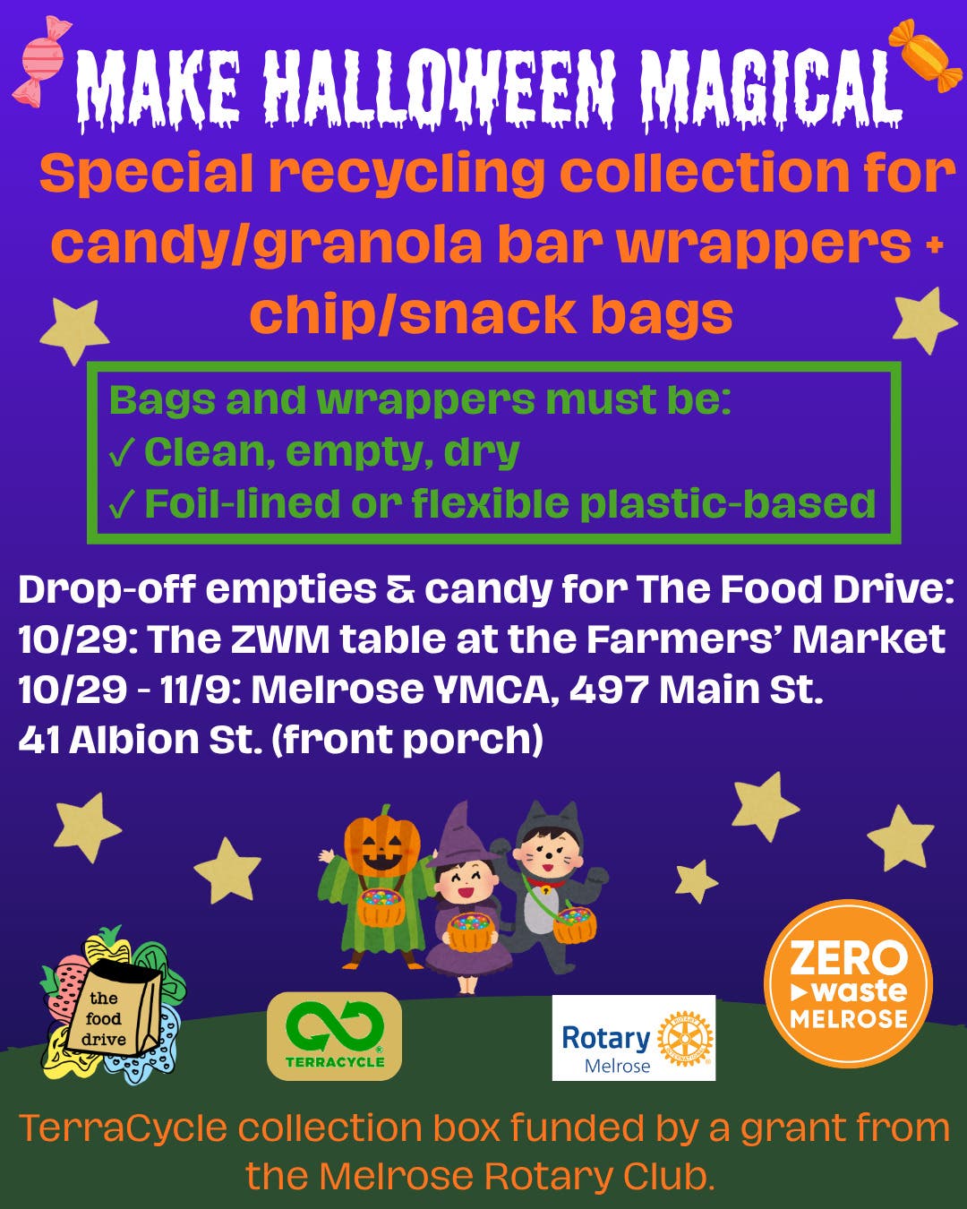 Make Halloween Magical Special Recycling Collection