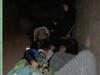 The bomb shelter in Ukraine that some of Olga Berry's family members have been calling home since Russia invaded Ukraine. 