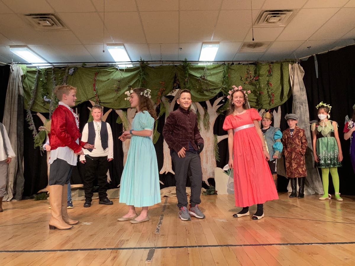 The Westfield Friends School sixth-graders perform ‘A Midsummer Night’s Dream.'