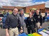Representatives from Burlington County Government staffed some of the information tables at the Burlington County Spring Family Fest.