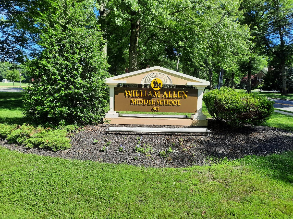 The threats were made against William Allen Middle School, police said. 