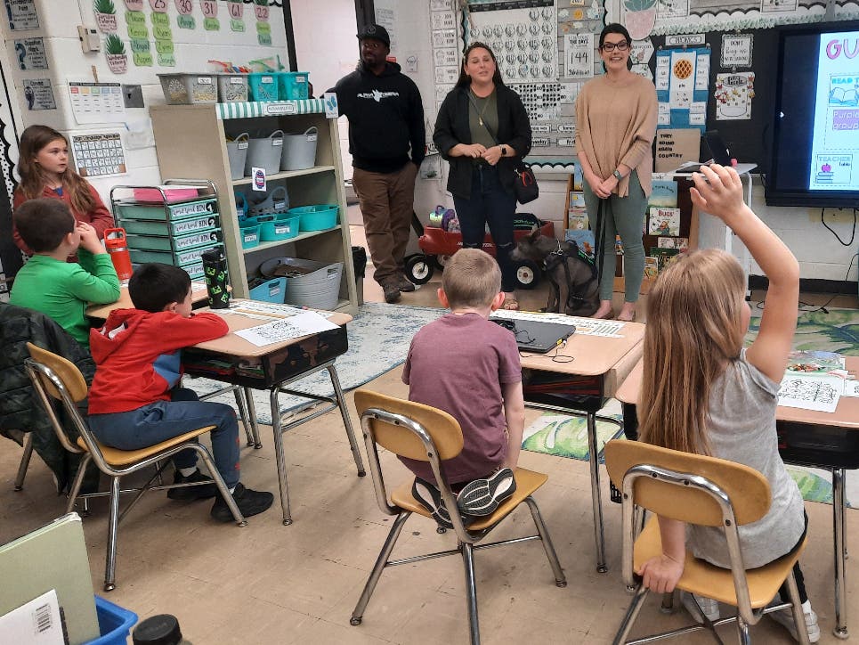 Lily will meet up again with the same students in the upcoming school year to help improve their reading and social skills, the school official continued.