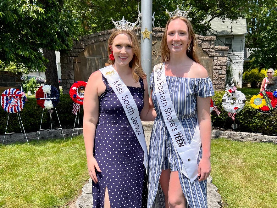 Amanda Peacock (left), and Alyssa live in Williamstown, Gloucester County. 
