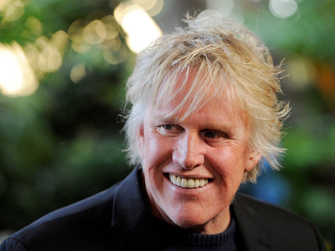 In this 2012 file photo, Gary Busey poses at the Entertainment Studios' Daytime Emmy and series launch party in Los Angeles. 