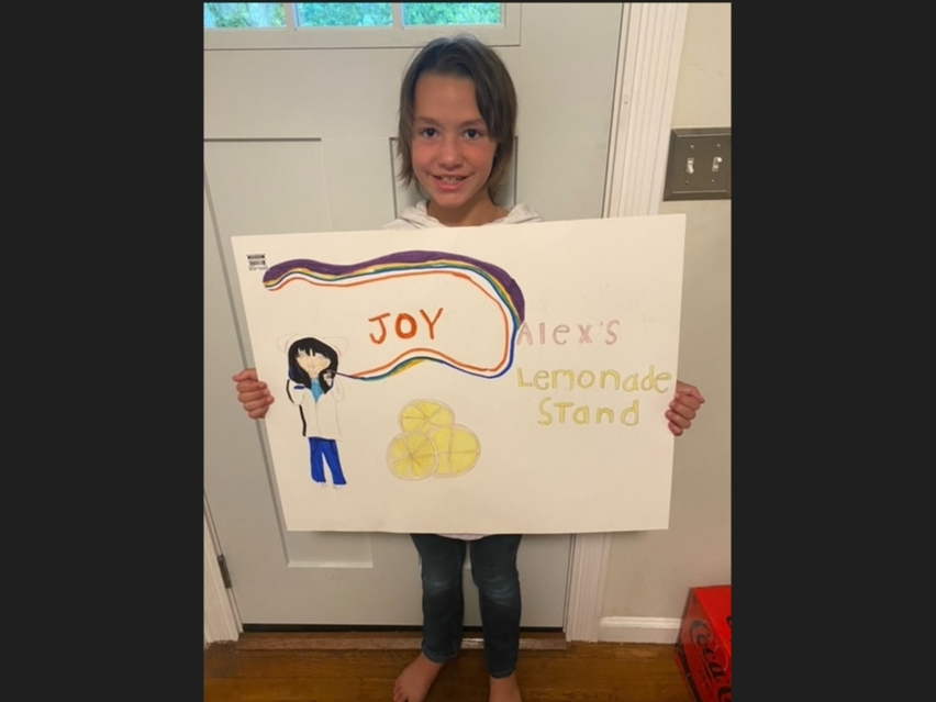 Reese Osmond, 11, wants to help others dealing with childhood cancer.