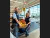 Lacey Lidl supplied donations of lemonade ingredients.