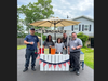 All of the money will be donated to emergency volunteers in Lacey Township.