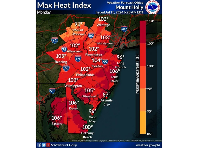 Another Extreme Weather Week For NJ: Latest On Storms, Heat | Across ...