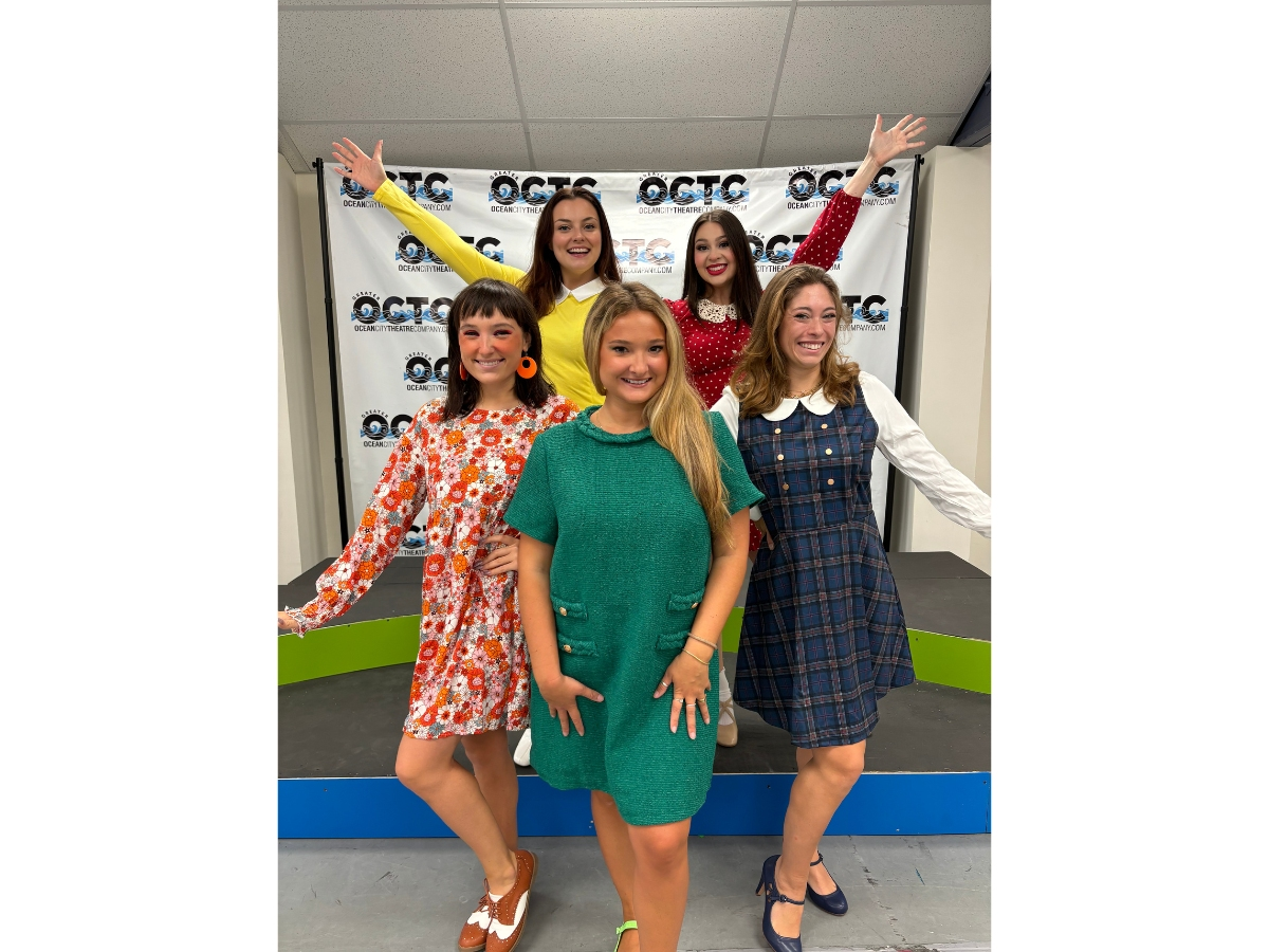 "SHOUT!" runs at the Ocean City Music Pier on Oct. 11, 12, 18, and 19 at 7:00 p.m., with matinees on Oct.13 and 20 at 2:00 p.m.