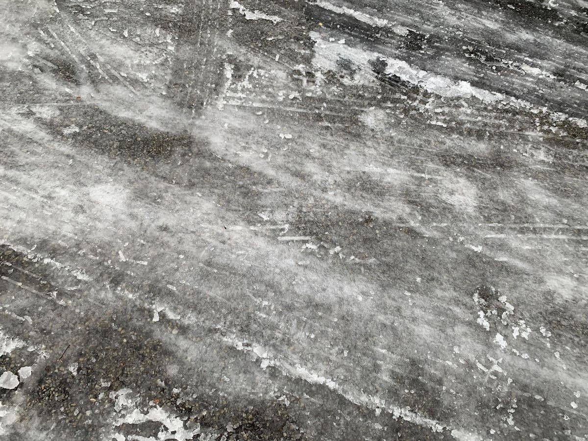 Two firefighters were injured in a crash while responding to another accident as snow fell across South Jersey Monday.