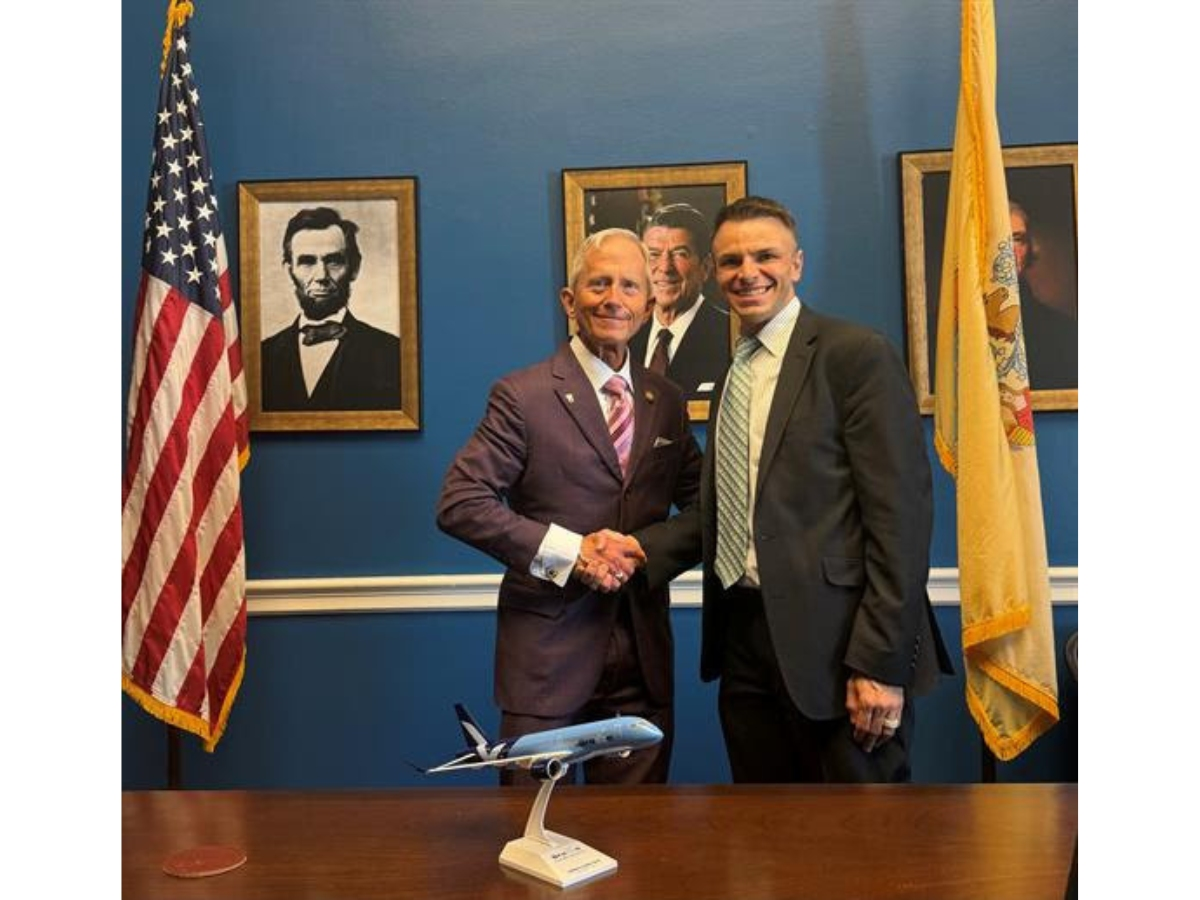 Atlantic City International Airport is seeing a broader push for air service as Congressman Jeff Van Drew met with senior officials from Breeze Airways to discuss the airline's growing presence there.