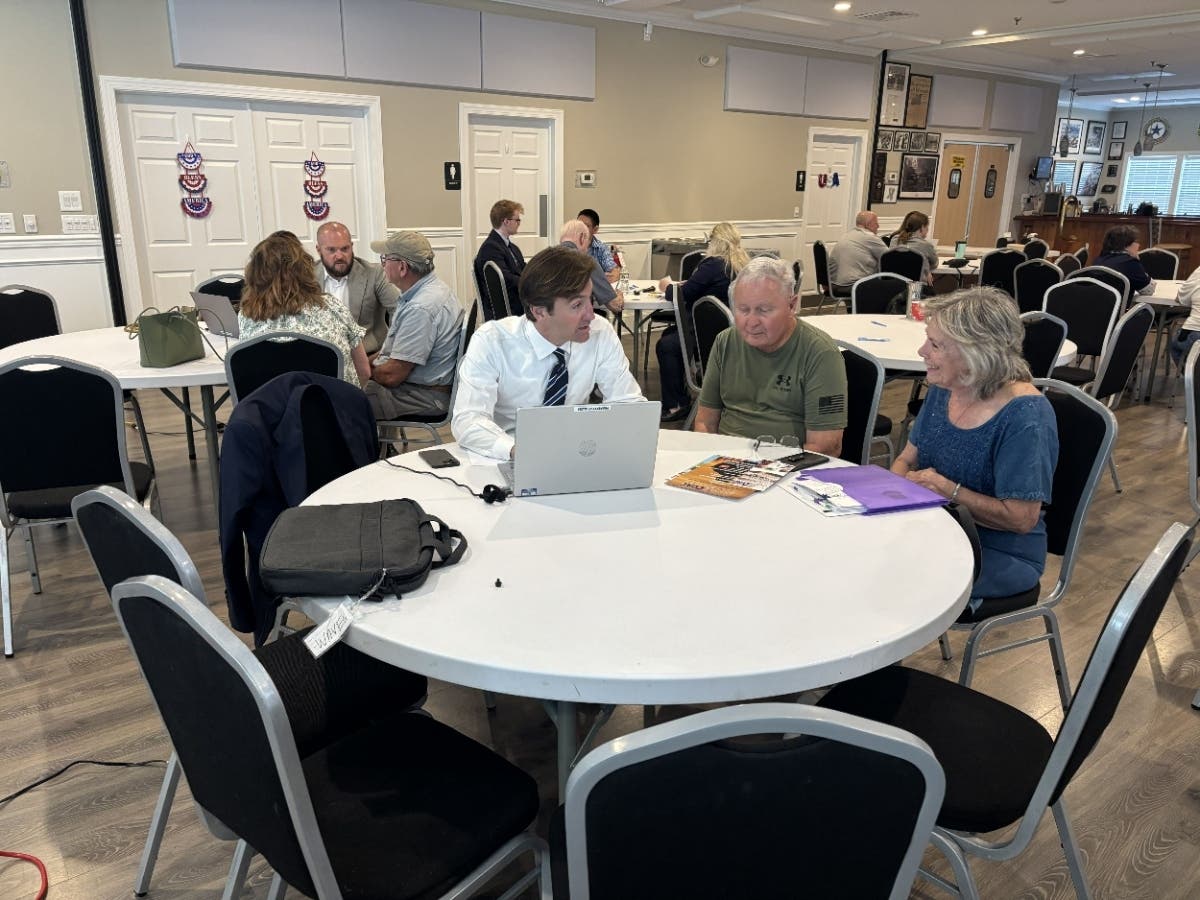 About 60 Cape May County veterans and their spouses received free legal services Thursday through a new program called Wills for Warriors, introduced at the Ocean City American Legion Morvay-Miley-Cruice Post 524.