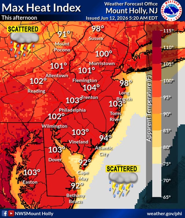 Severe Storms, Dangerous Heat Targets NJ Friday | Across New Jersey, NJ ...