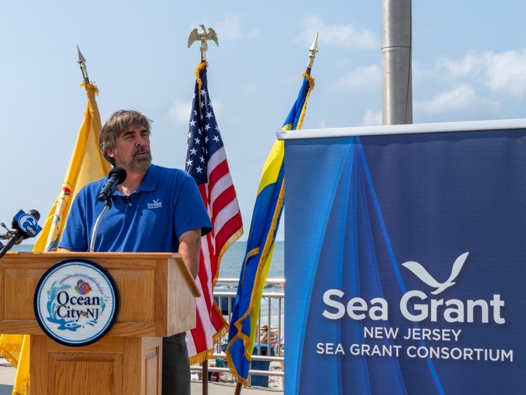 Ocean City was named New Jersey’s Favorite Beach for 2026 at an awards ceremony hosted by the New Jersey Sea Grant Consortium on July 29 at the Ocean City Music Pier.