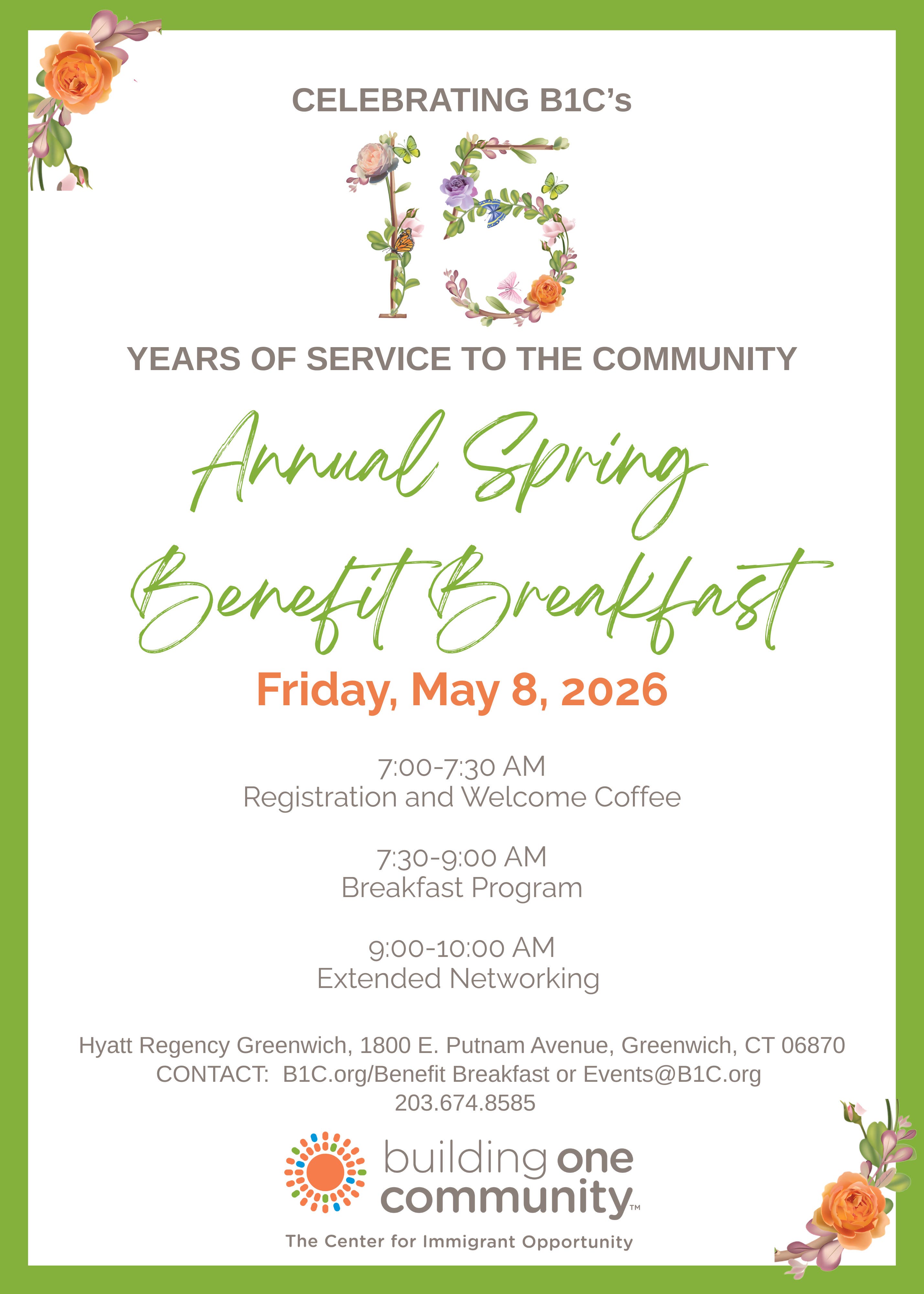Annual Spring Benefit Breakfast 2026