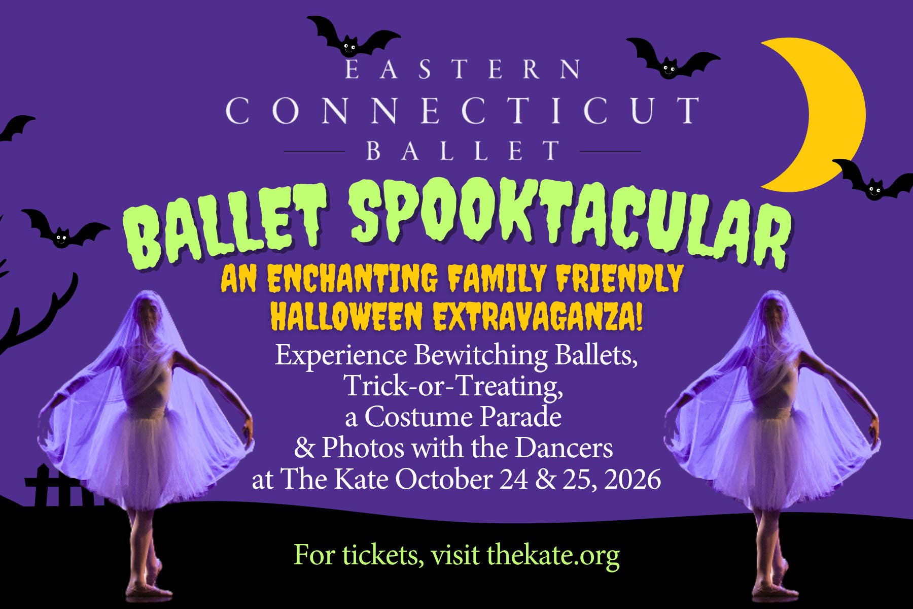 Eastern Connecticut Ballet Presents Ballet Spooktacular