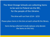 West Orange Public Schools Are Collecting Items for the Ukranians in Poland