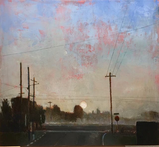 Artist Reception 'Here and There:' paintings by D.A. Bishop