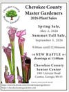 Cherokee County Master Gardeners 2026 Plant Sales