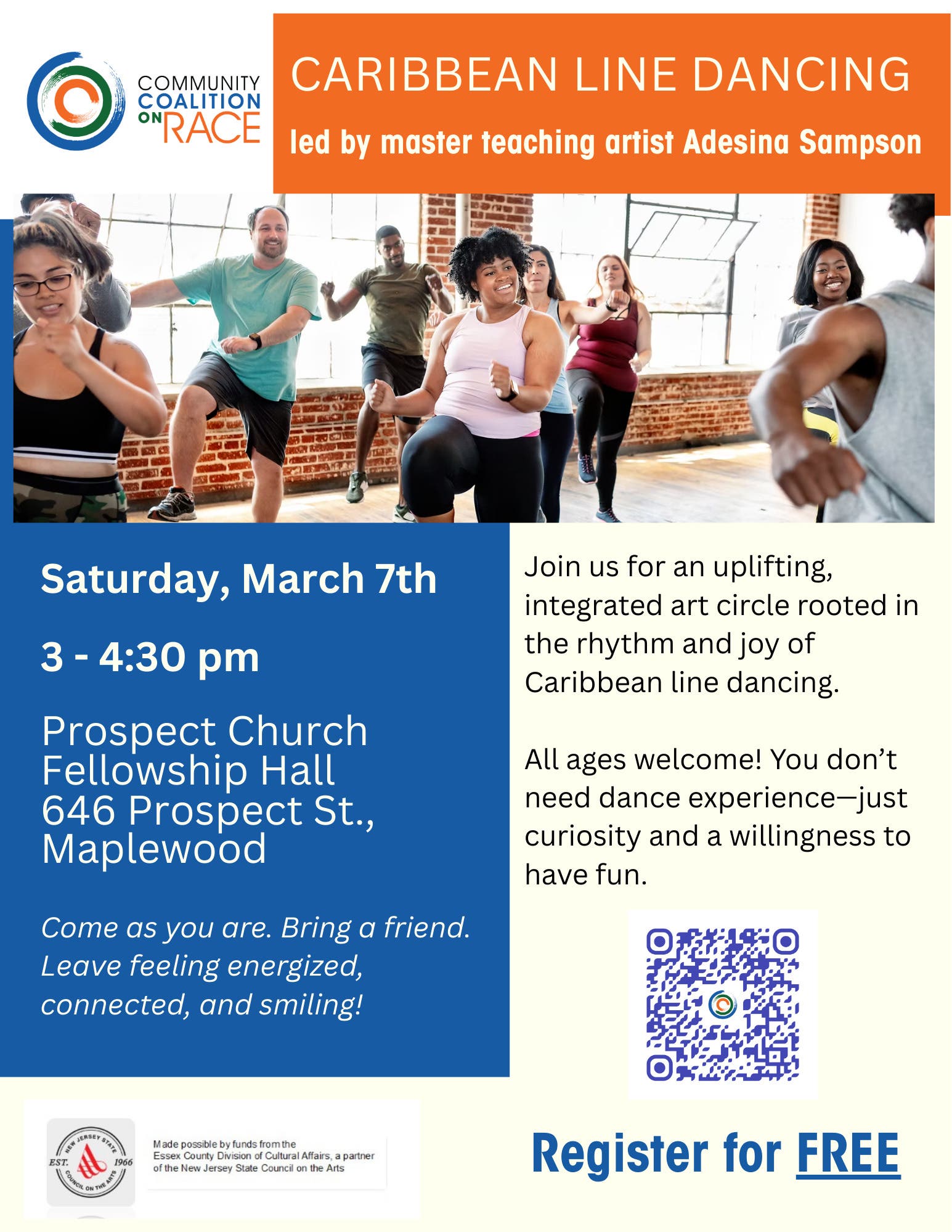 Free Caribbean Line Dancing Integrated Art Circle