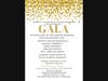Gold Dots Invitation