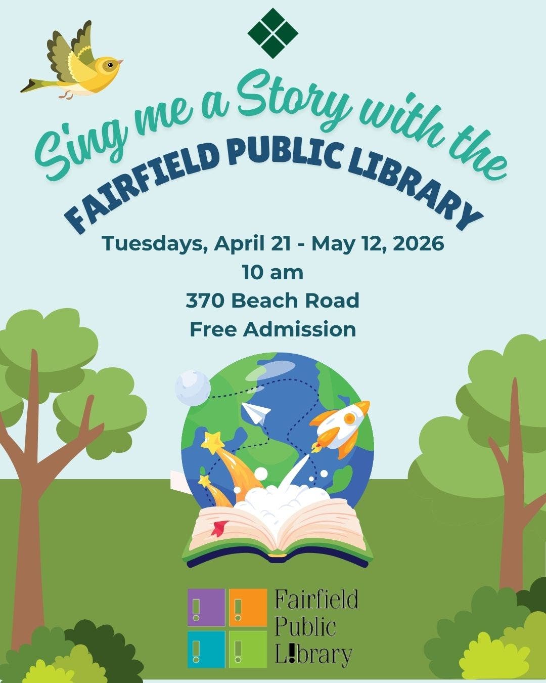 Sing Me a Story with Fairfield Public Library