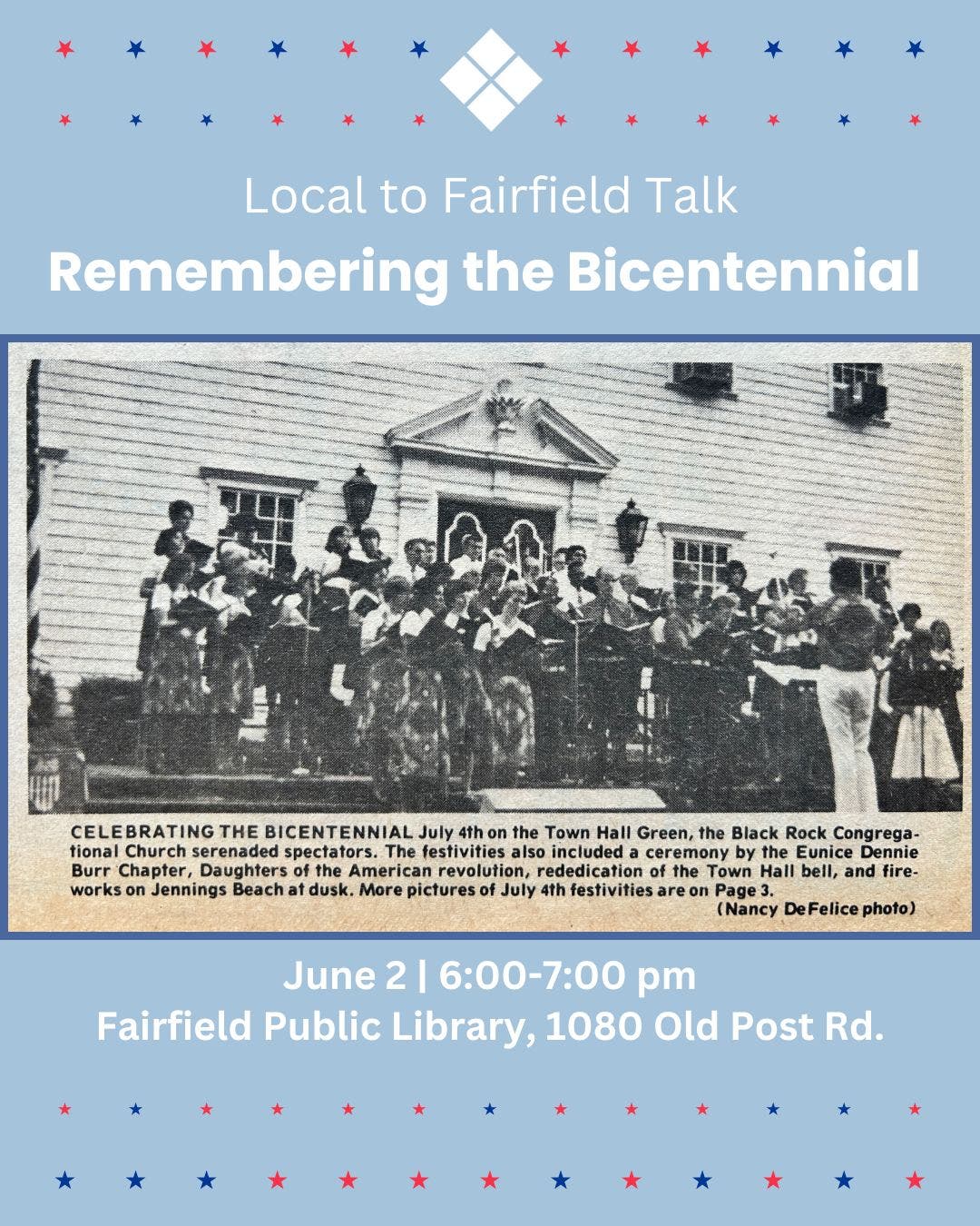 Local to Fairfield Talk Series | Remembering the Bicentennial