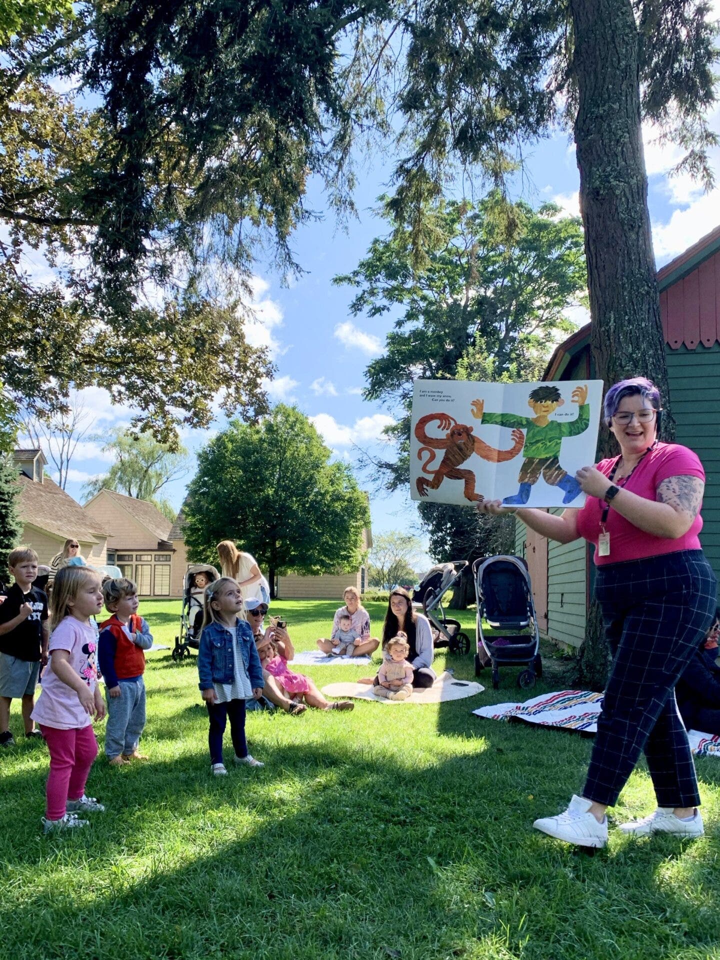 Fairfield Public Library Storytime at the Museum