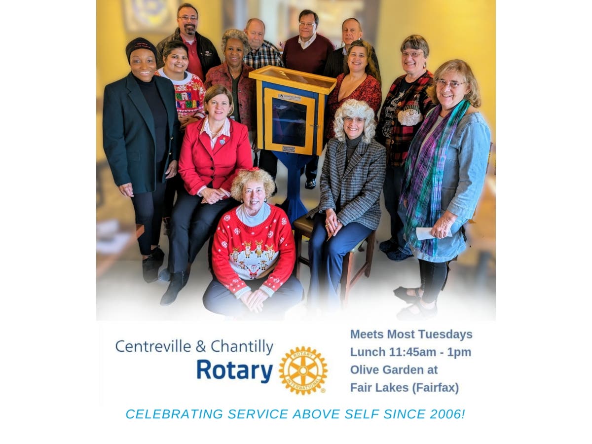 Rotary Lunch Mtng 6/9: Centreville & Chantilly Club 
