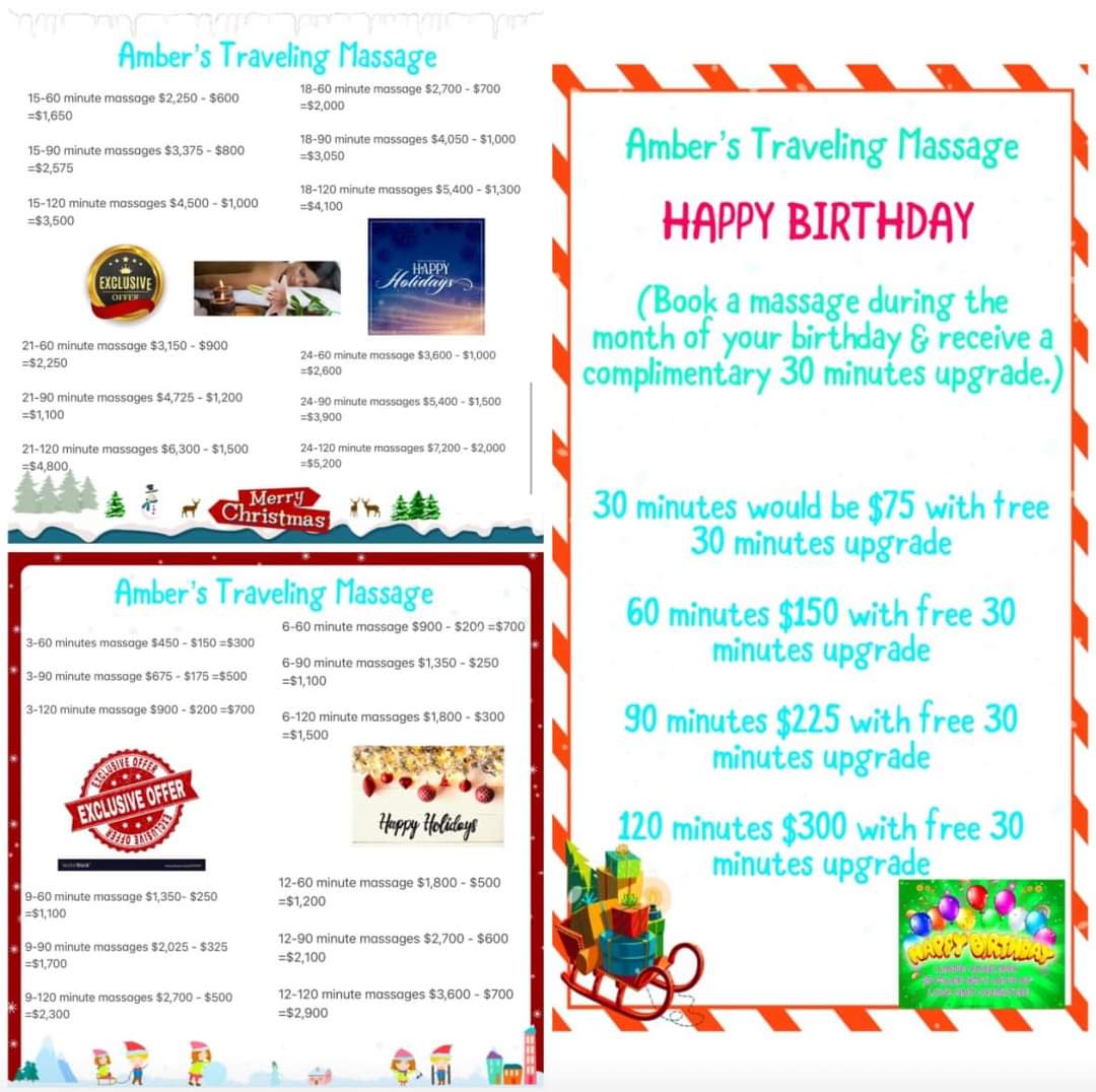 Birthday discounts on massages Barrington, IL Patch