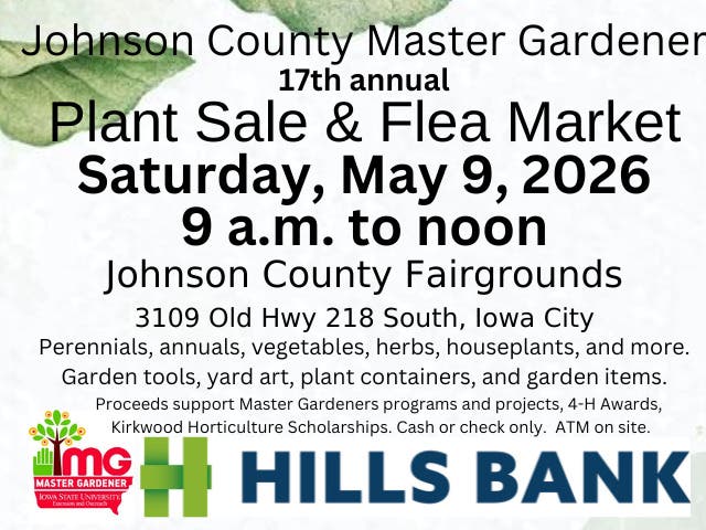 JCMG Plant Sale & Flea Market Returns May 9