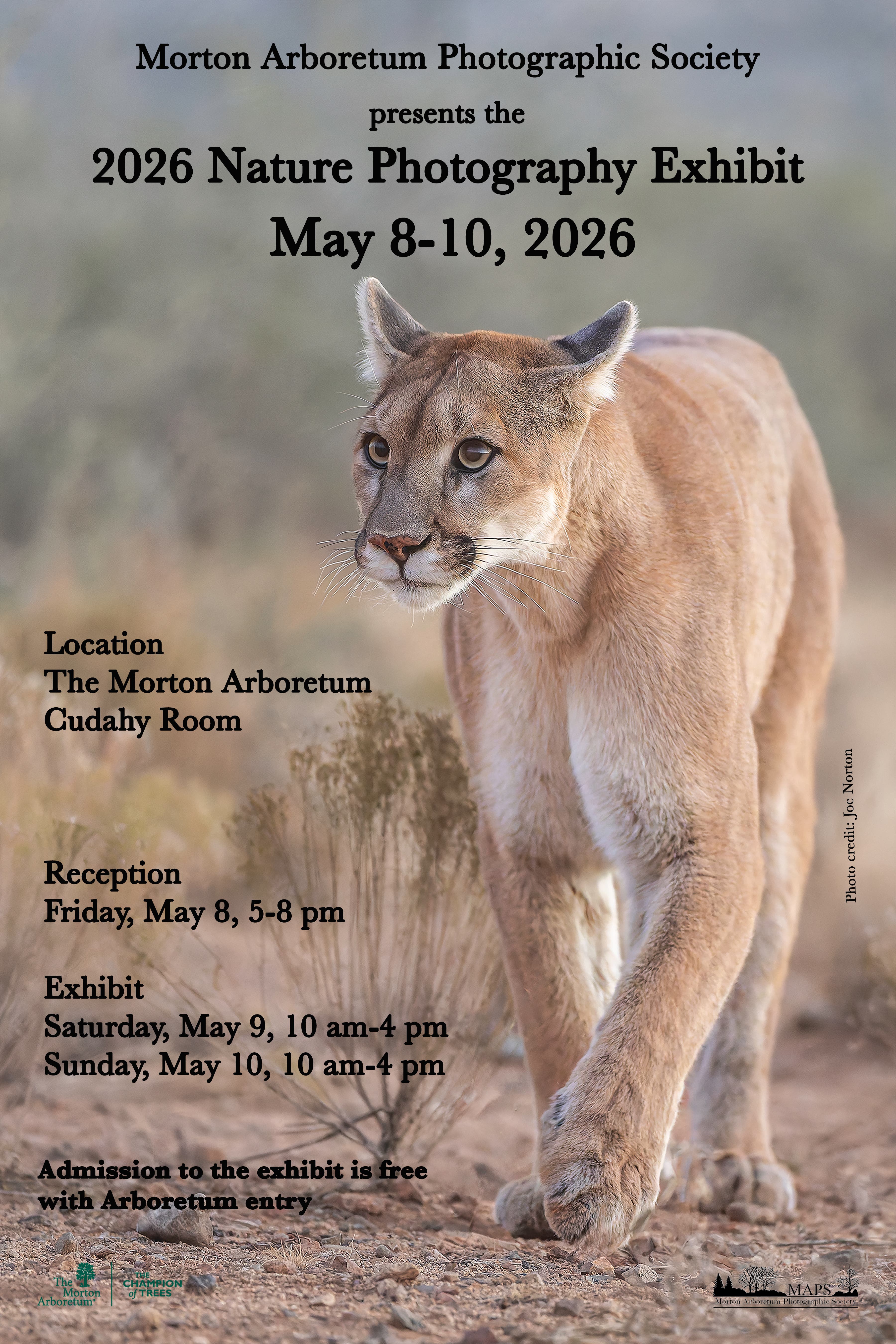 Morton Arboretum Photographic Society Spring Exhibit