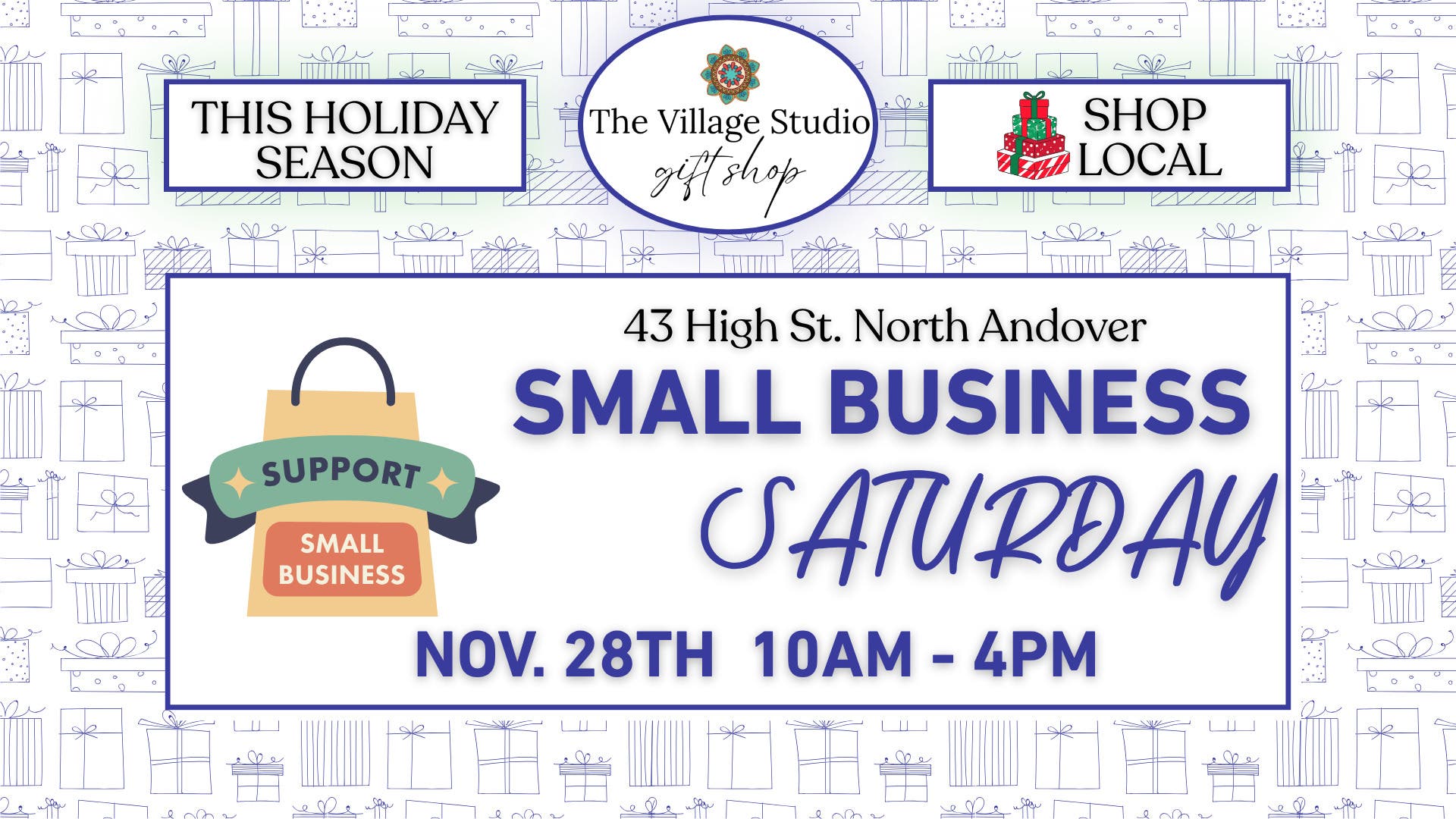 Small Business Saturday at The Village Studio Gift Shop