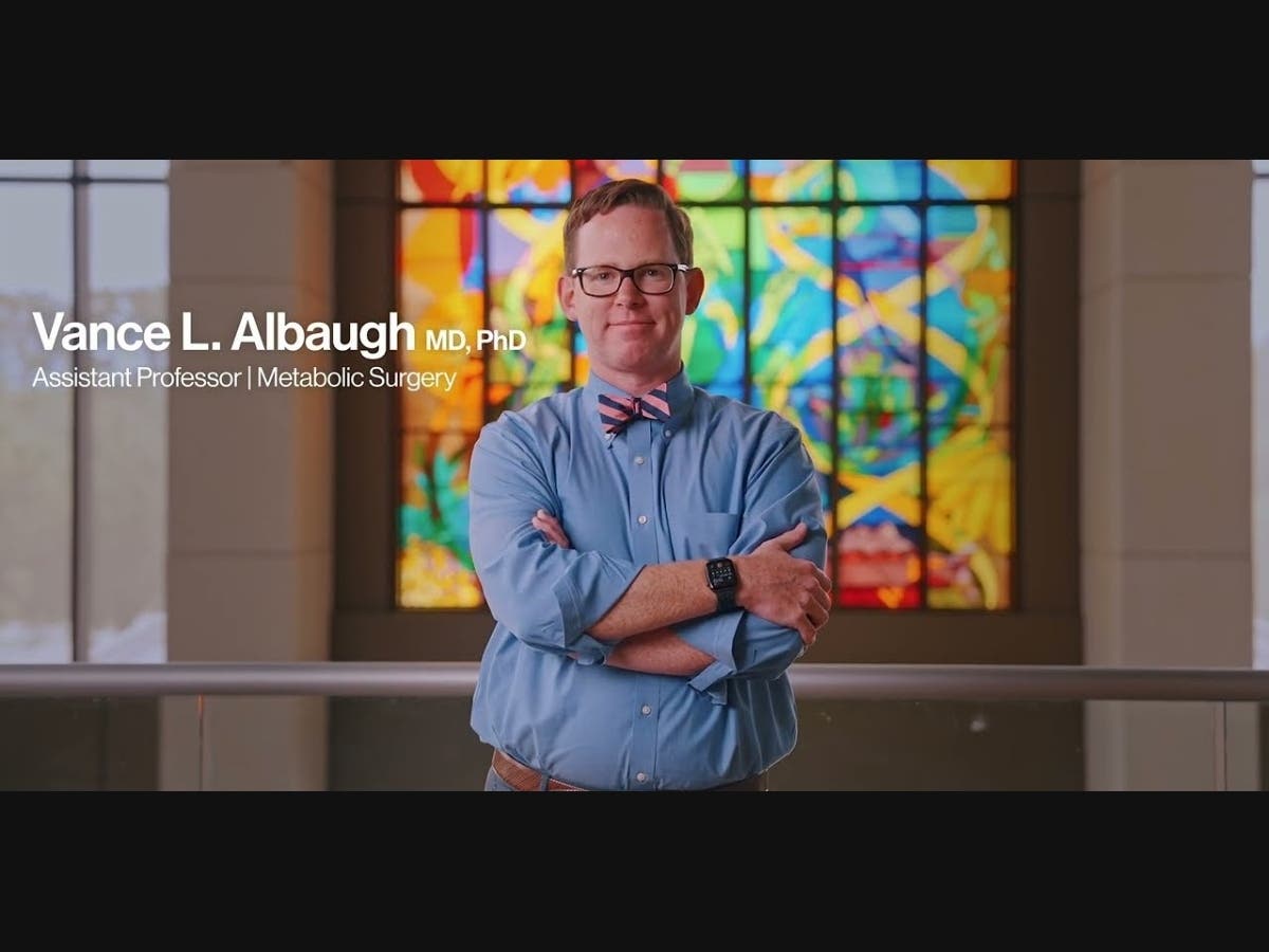 Dr. Vance Albaugh, a physician-scientist at Pennington Biomedical and lead author of the study