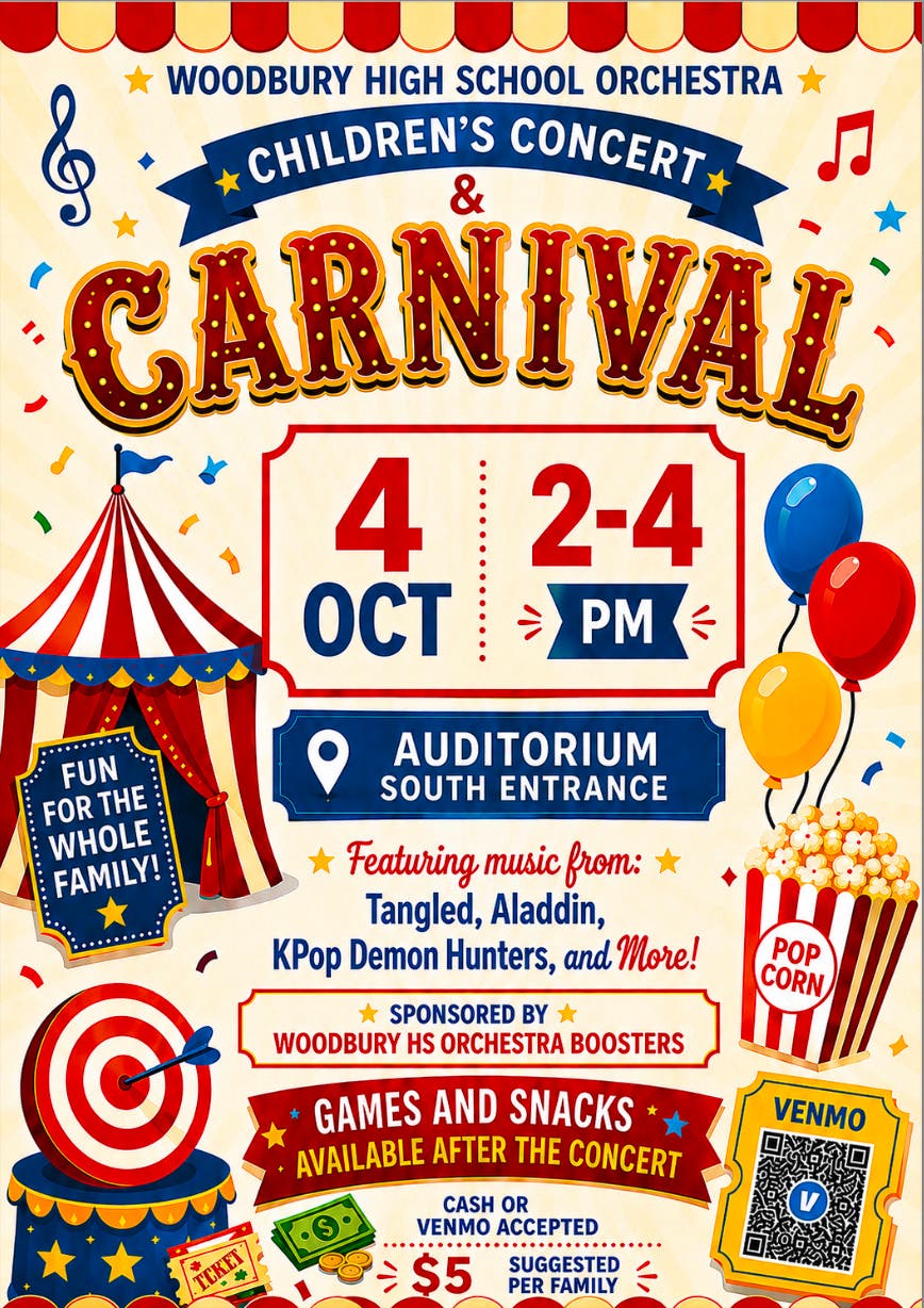 WHS Orchestra Children's Concert and Carnival