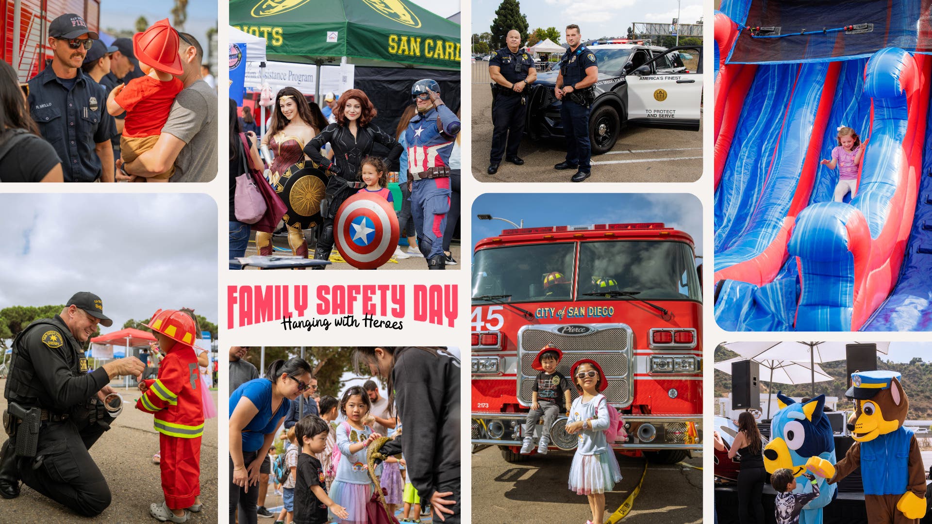 Family Safety Day "Hanging with Heroes" {FREE Community Event}