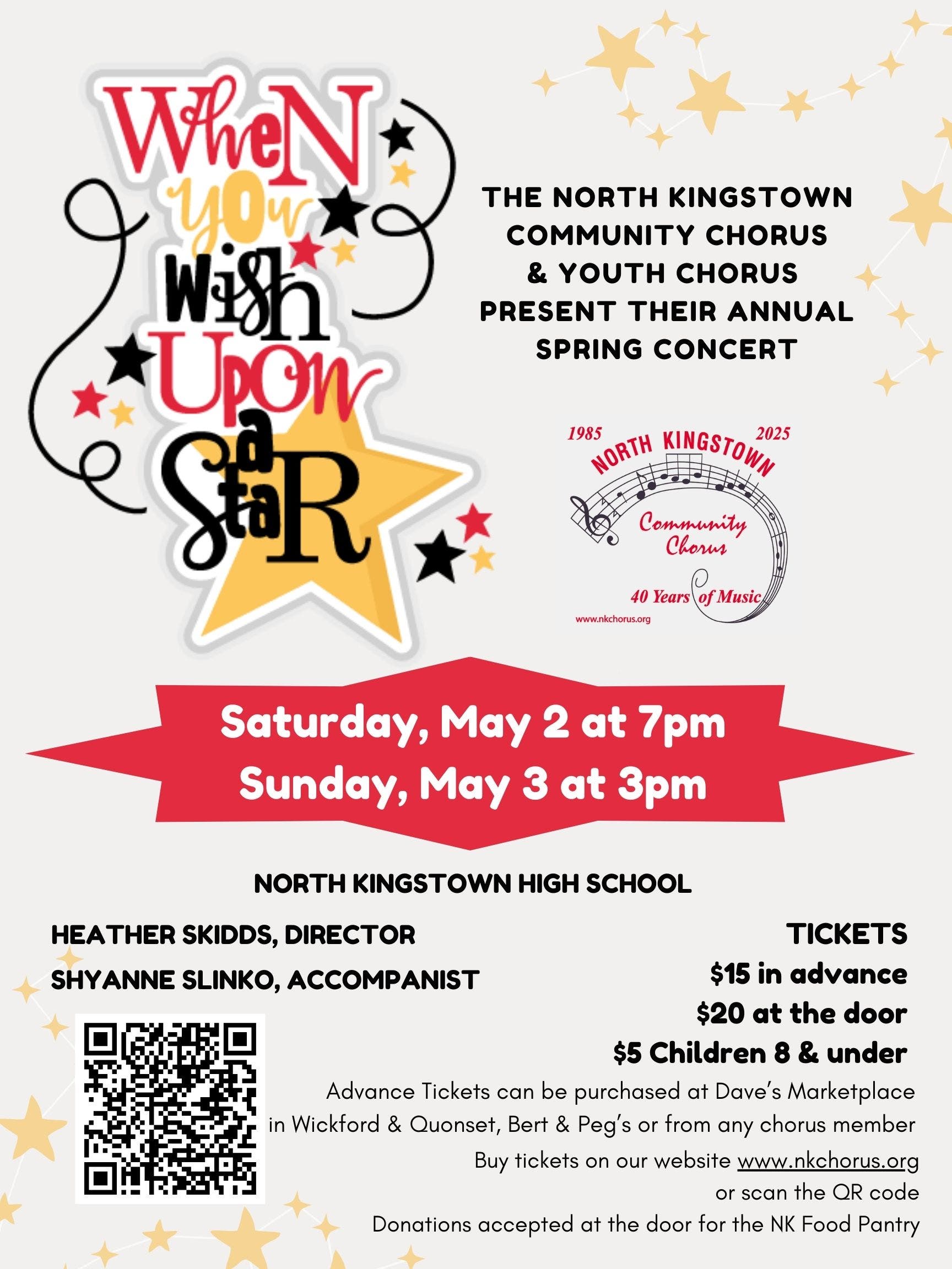 North Kingstown Community Chorus 2026 Spring Concert