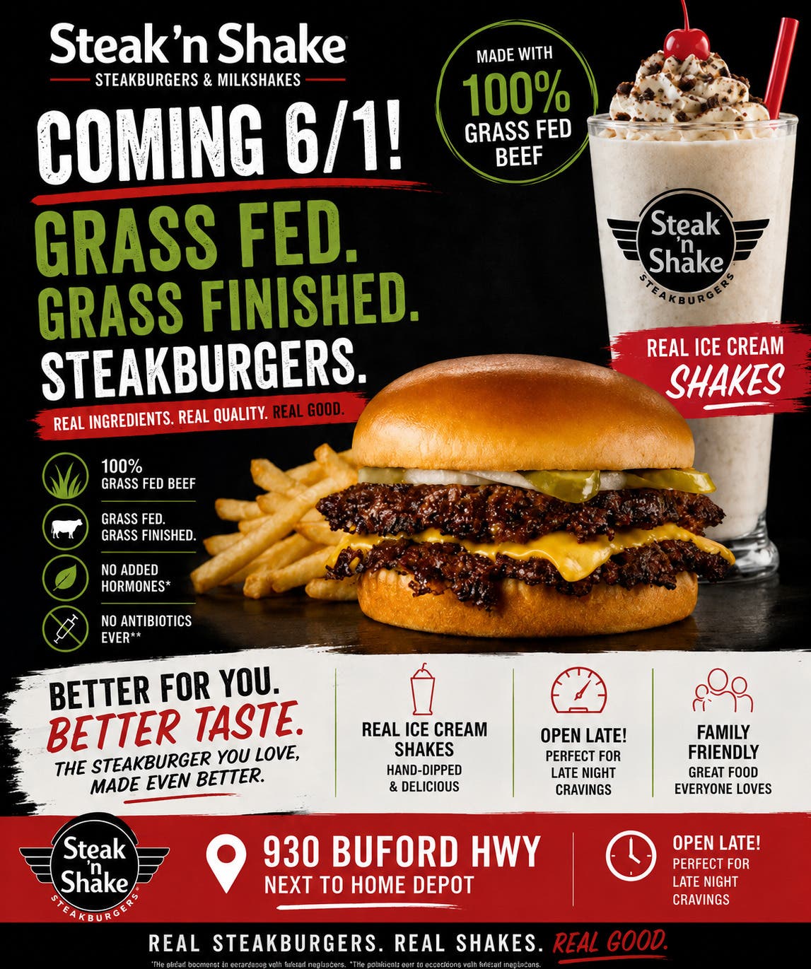 Grass Fed / Grass Finished Steak Burgers coming 6/1