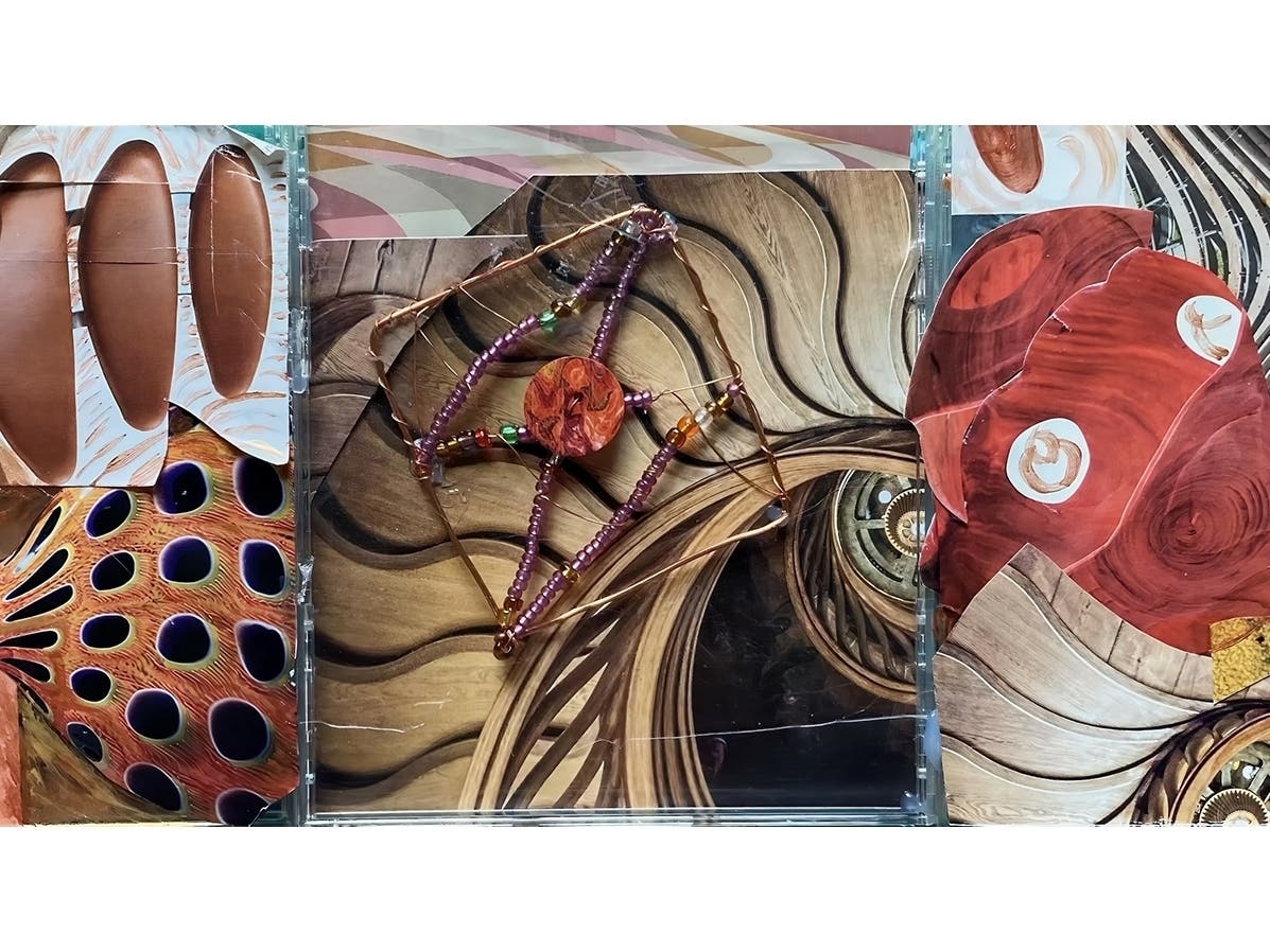 A Ken Project collage on a CD case, created by Rhonda Popko