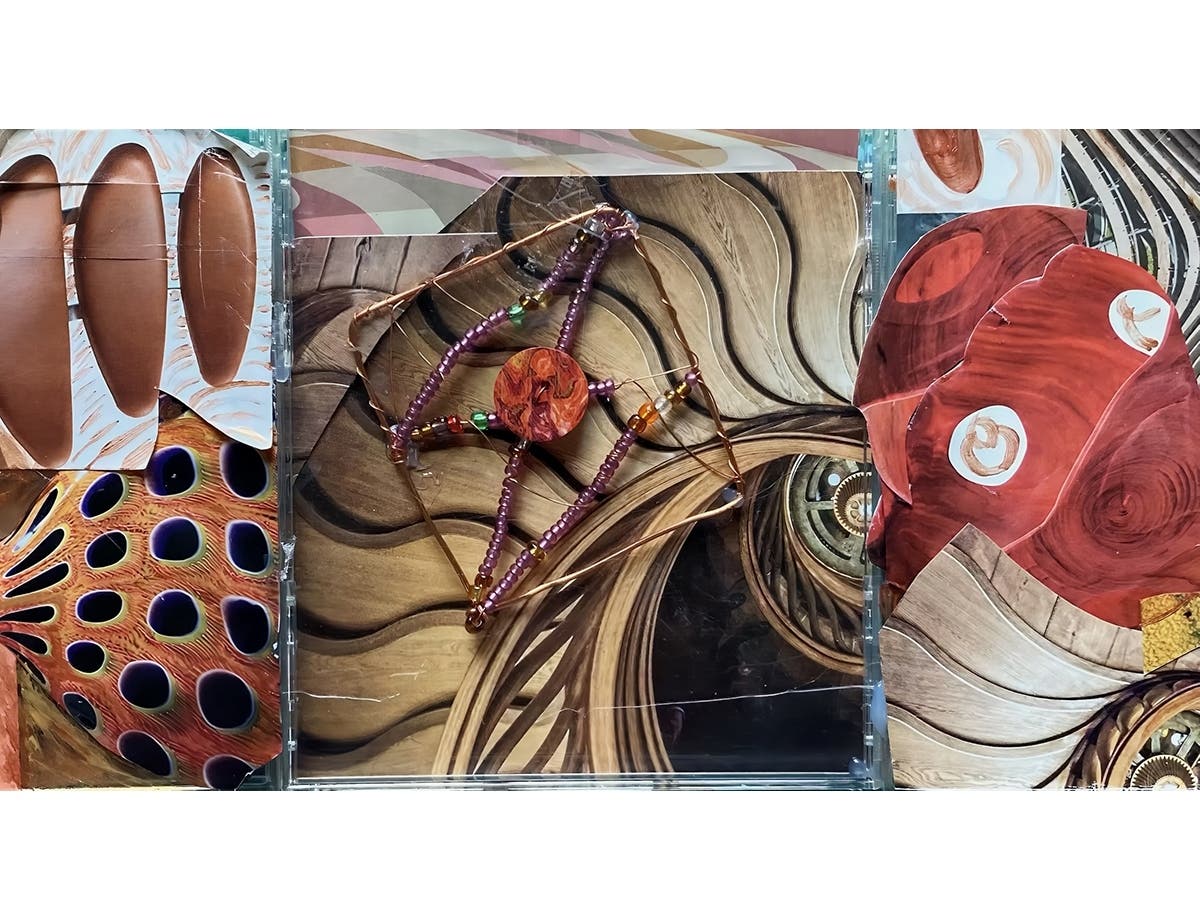 A Ken Project collage on a CD case, created by Rhonda Popko