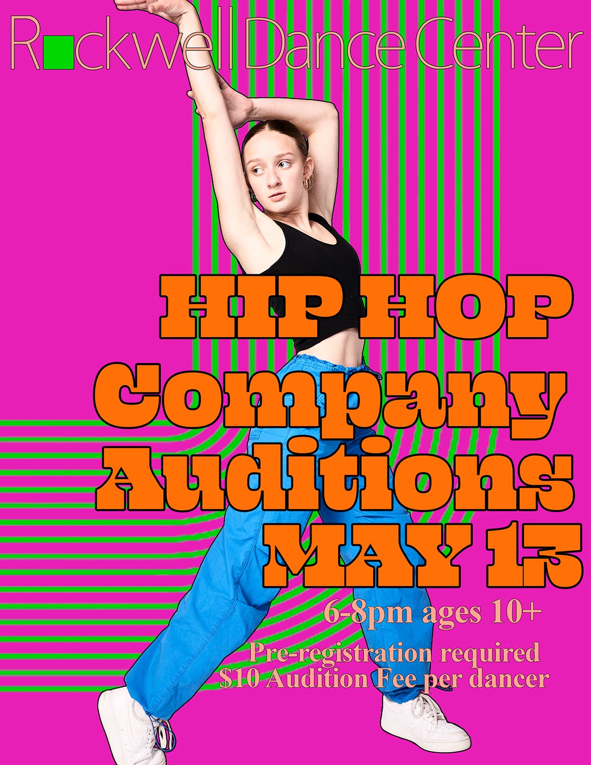 HIP HOP COMPANY & SCHOLARSHIP AUDITIONS - Join us for a great experience!