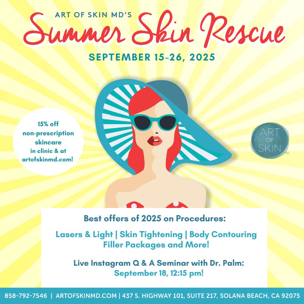 Sep 15 | Summer Skin Rescue with Art of Skin MD | San Diego, CA Patch