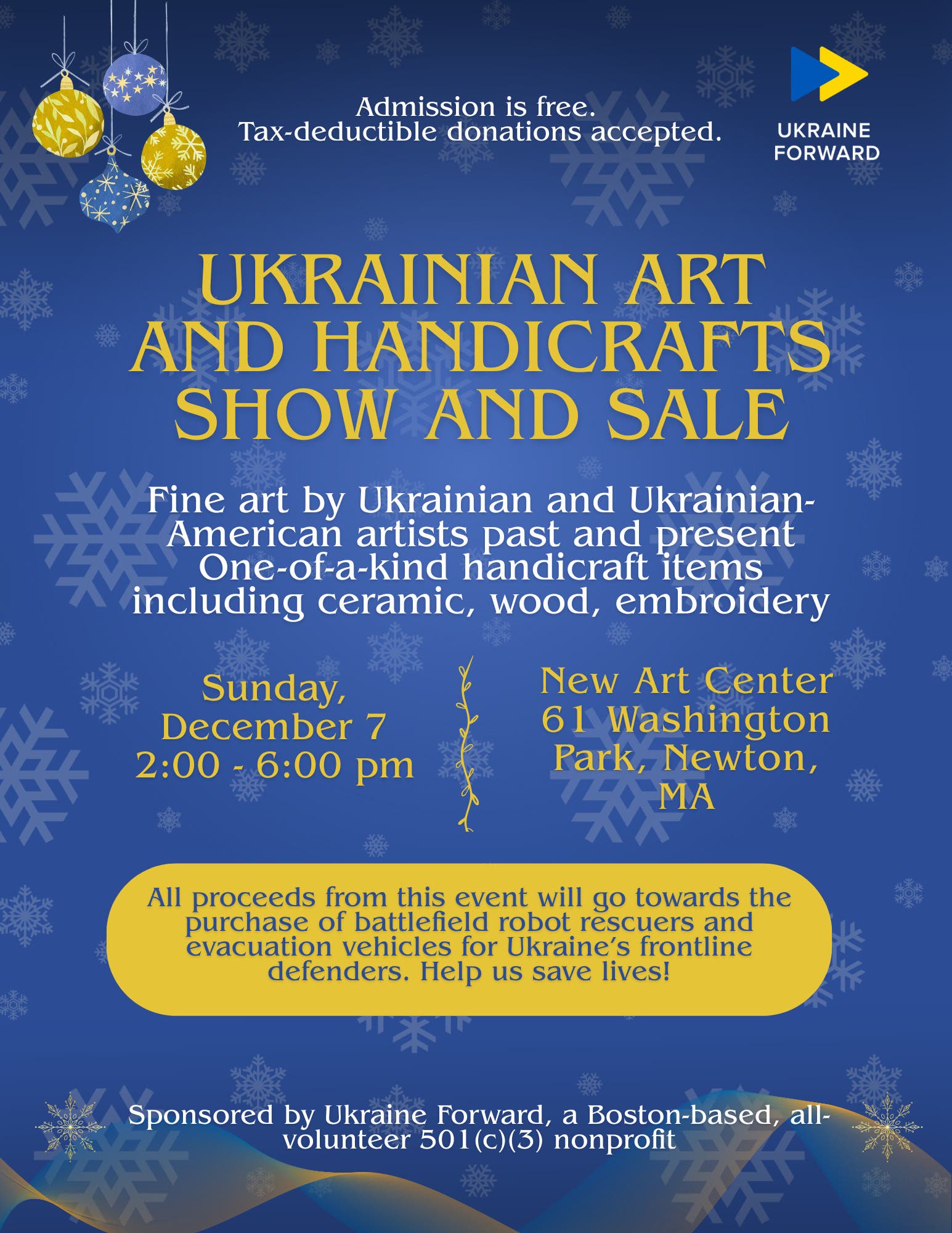 Ukrainian Art Show and Sale