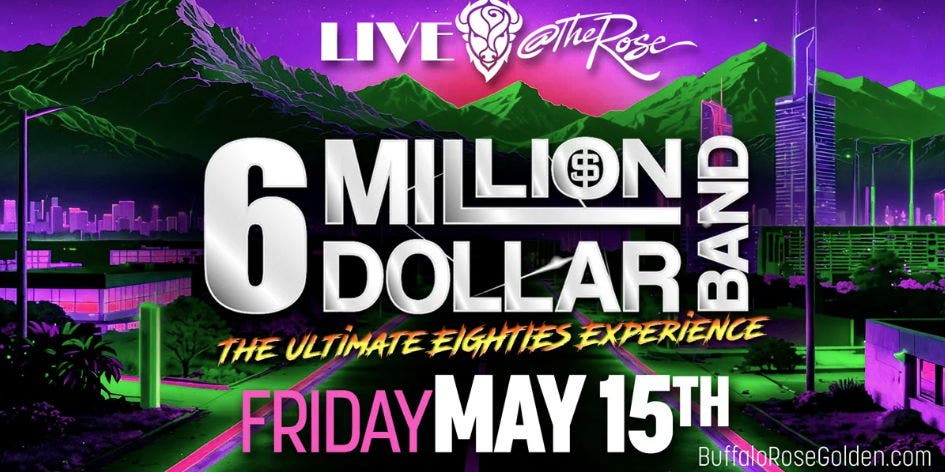 Live @ The Rose - 6 Million Dollar Band