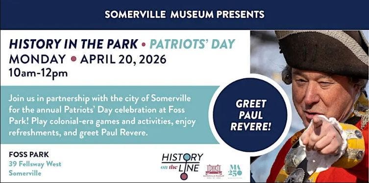 Somerville Patriot's Day Colonial Fair 