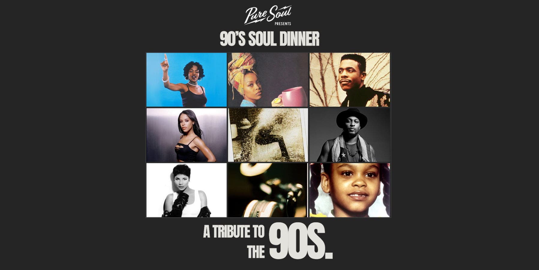 PureSoul presents: 90's Soul Dinner