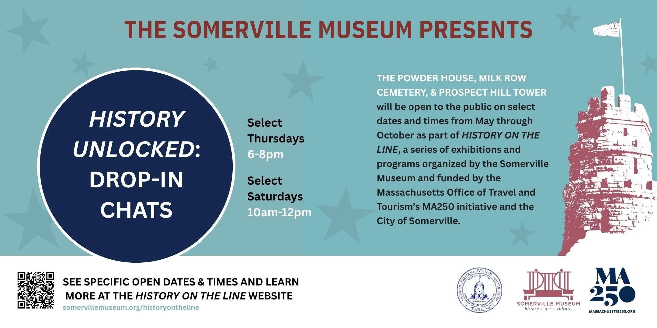 The Powder House: History Unlocked Drop-in Chats