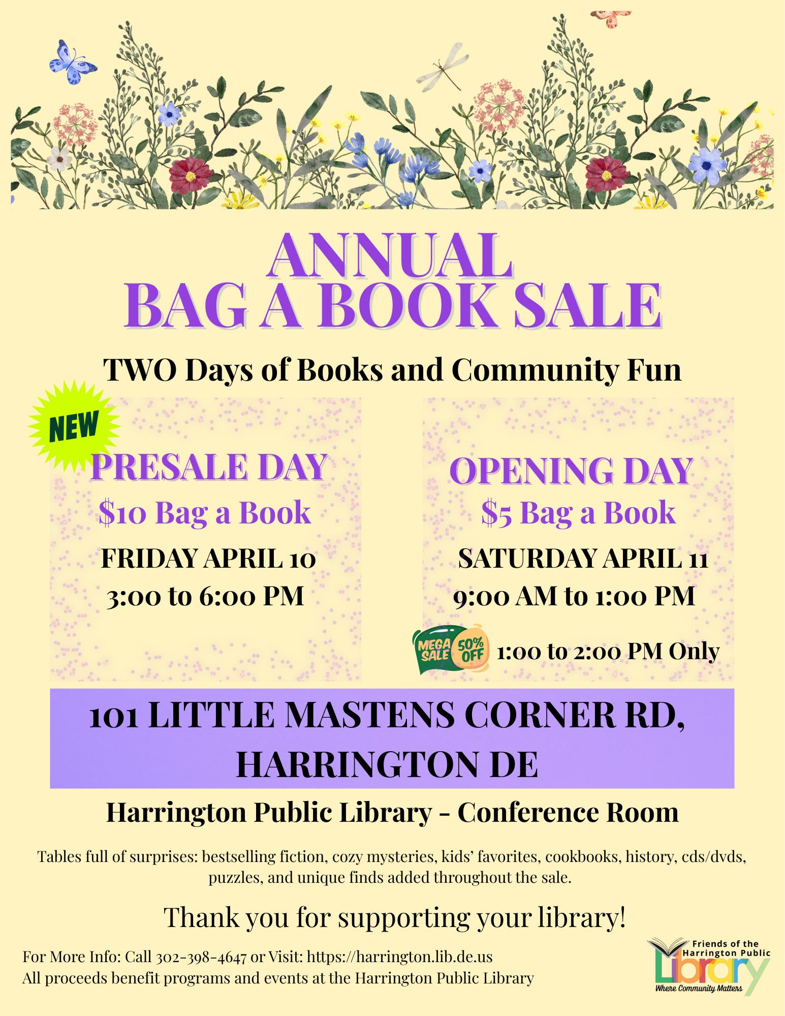 Annual Bag A Book Sale