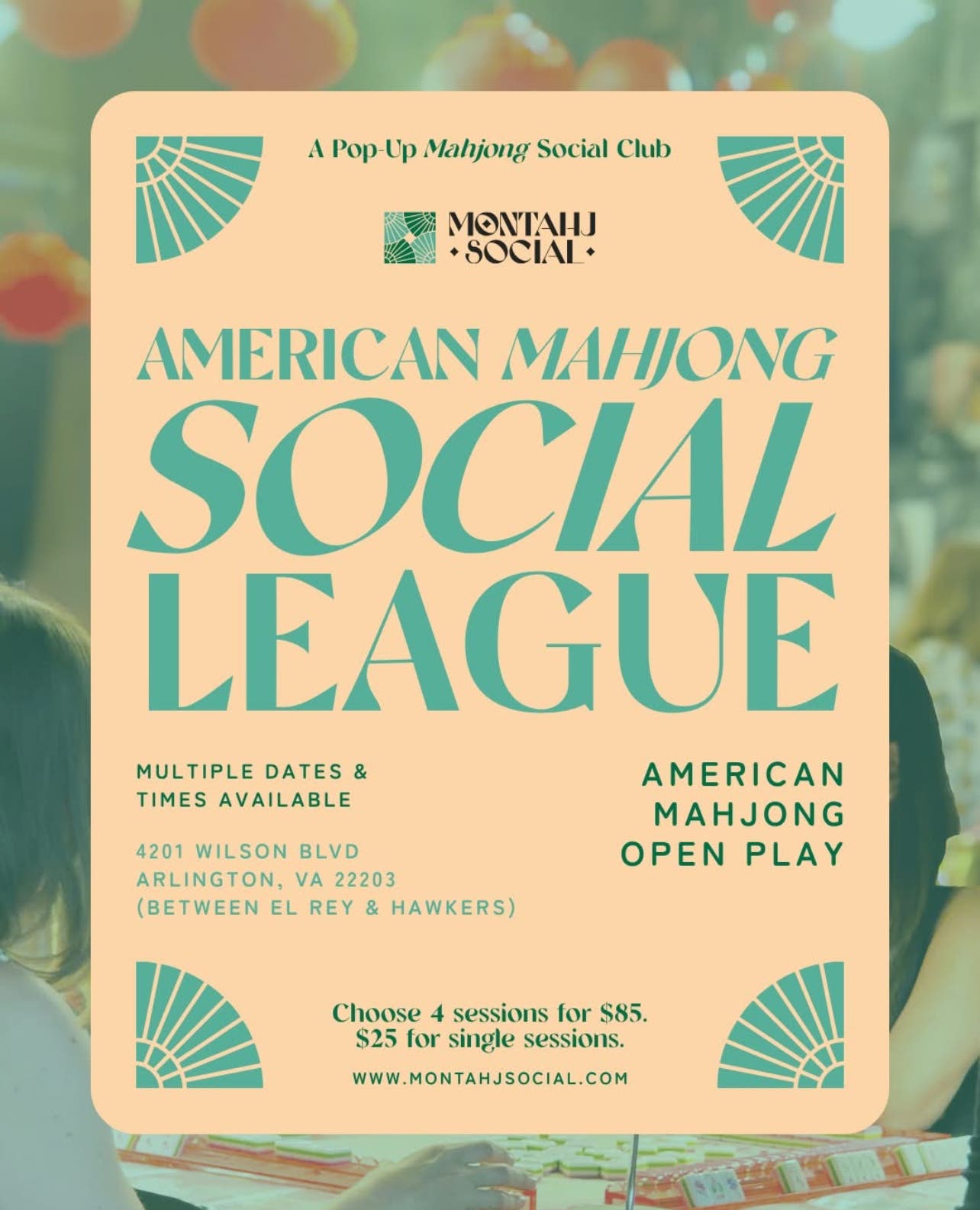 American Mahjong Social League This Week
